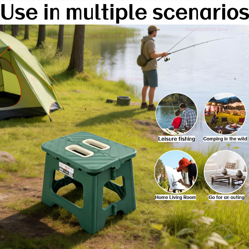 Portable Folding Camping Stool - Kids Outdoor Folding Chair recension och pris