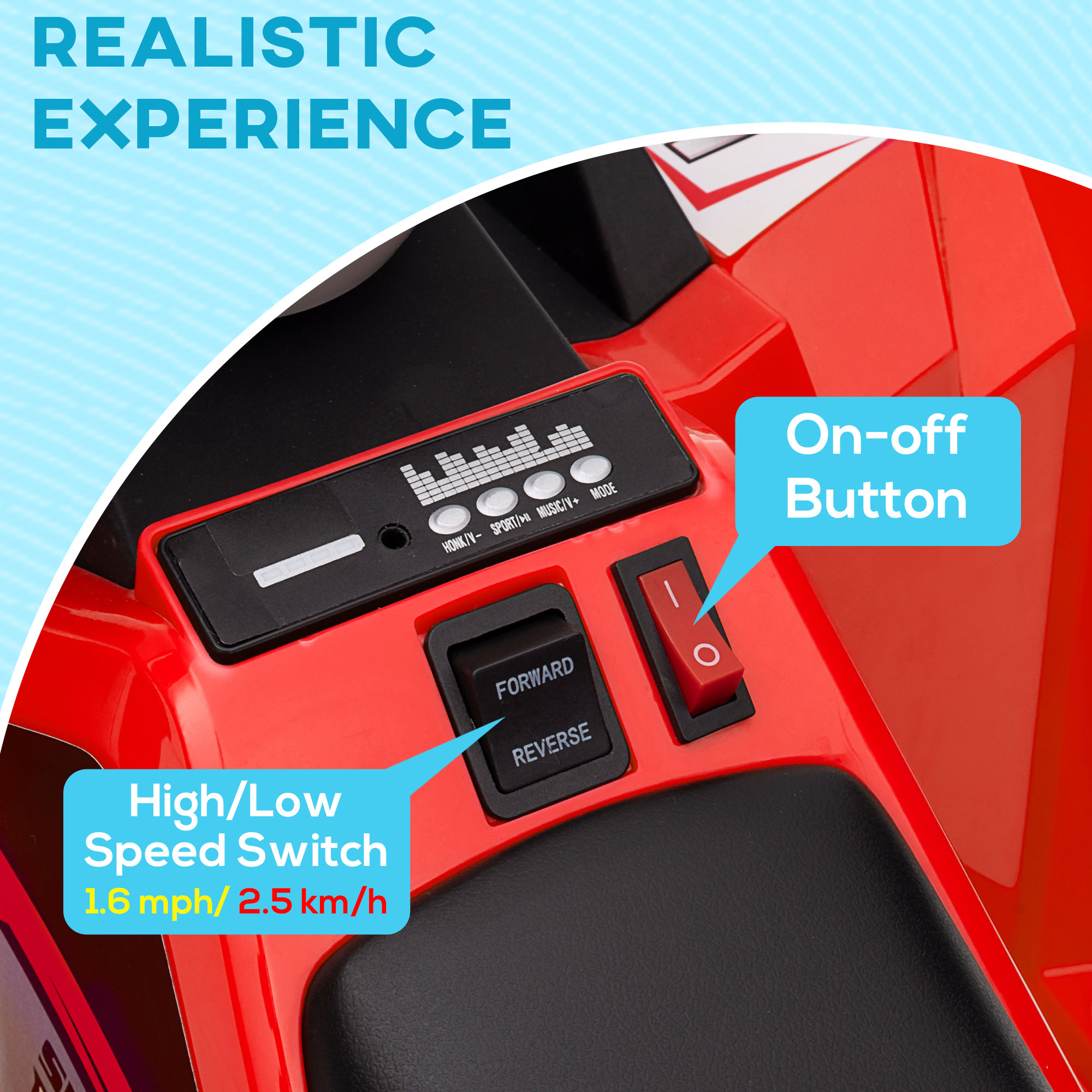 Car 6V with Kids Durable Desig - Kids Outdoor Car recension och pris