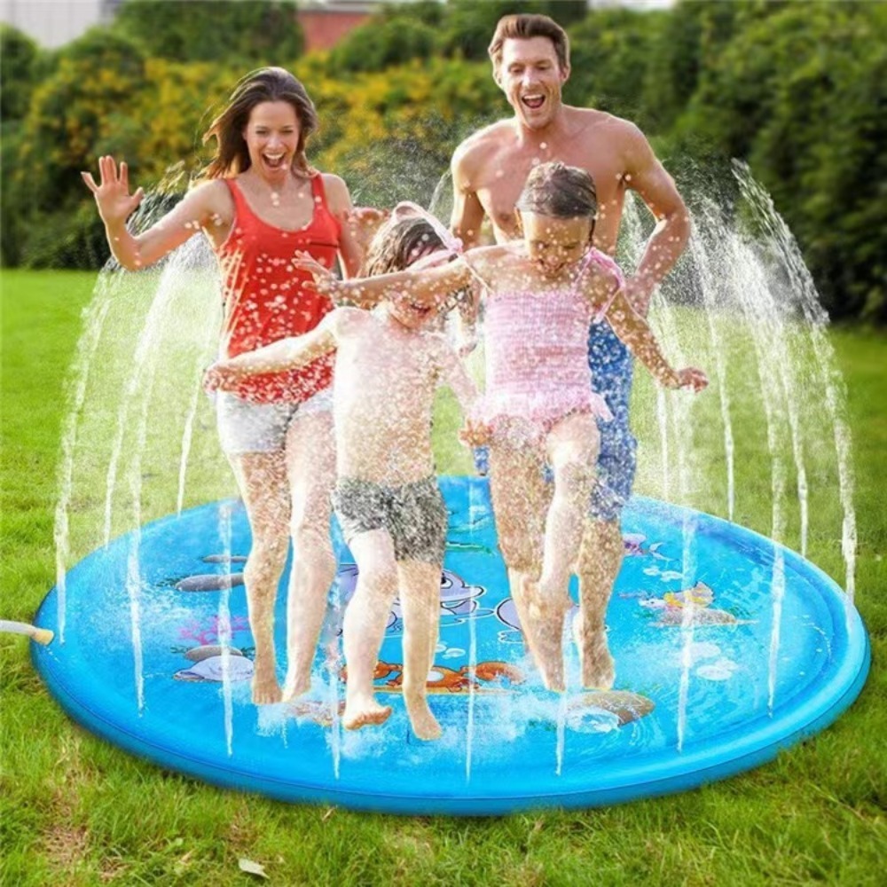 Children Play Splash Pad,Outdo - Slip Slide Water Mat recension och pris