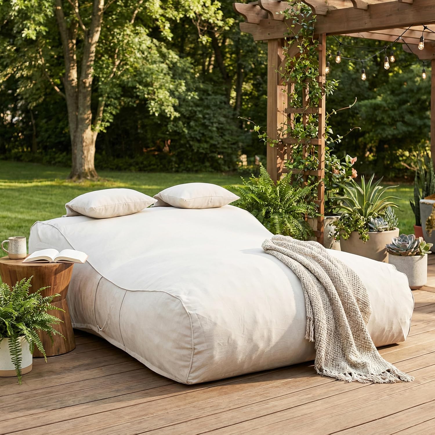 Lemoore Giant Bean Bag Chair f - Kids Outdoor Bean Bag Chair recension och pris