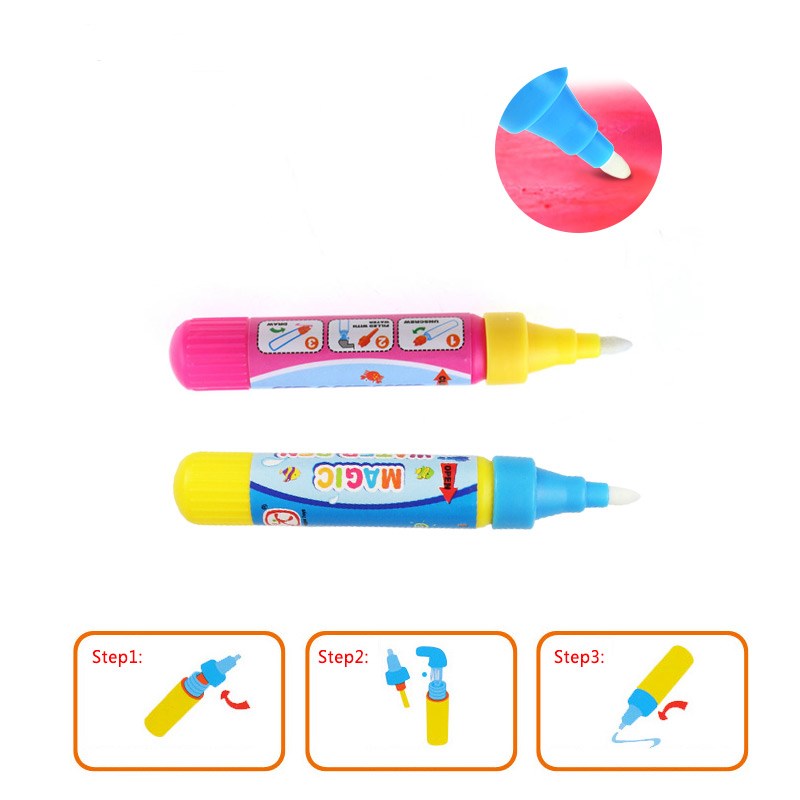 Pen Brush Painting Mat Toy Wat - Slip Slide Water Mat recension och pris