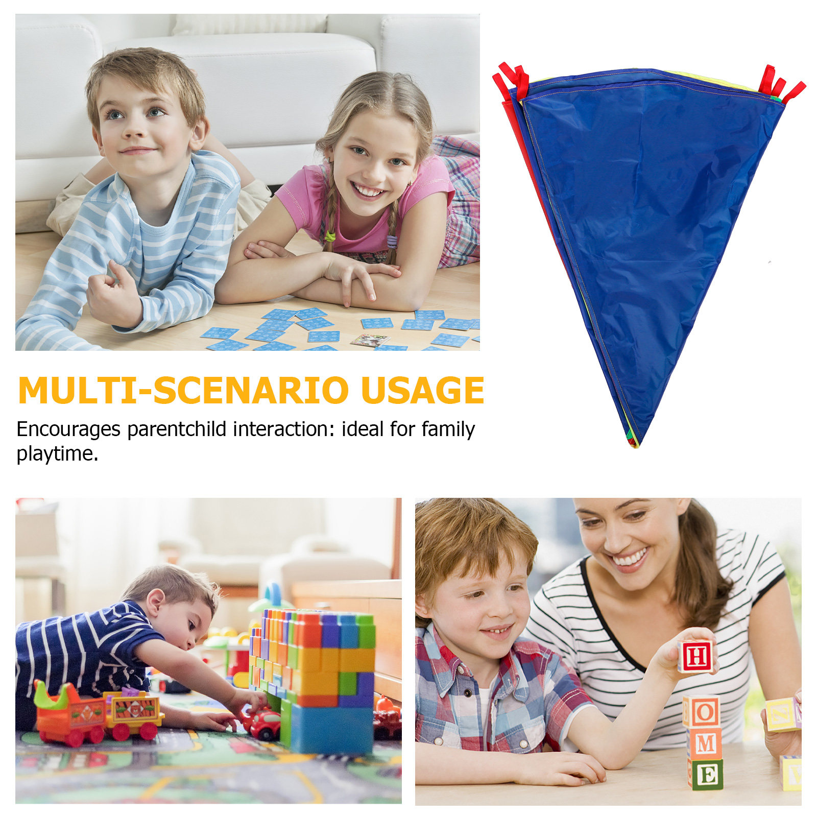 Rainbow Parachute Kindergarten - Kids Outdoor Activities recension och pris