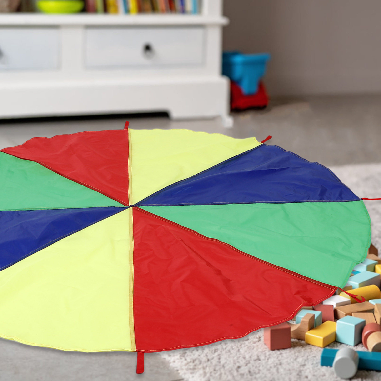 Rainbow Parachute Kindergarten - Kids Outdoor Activities recension och pris