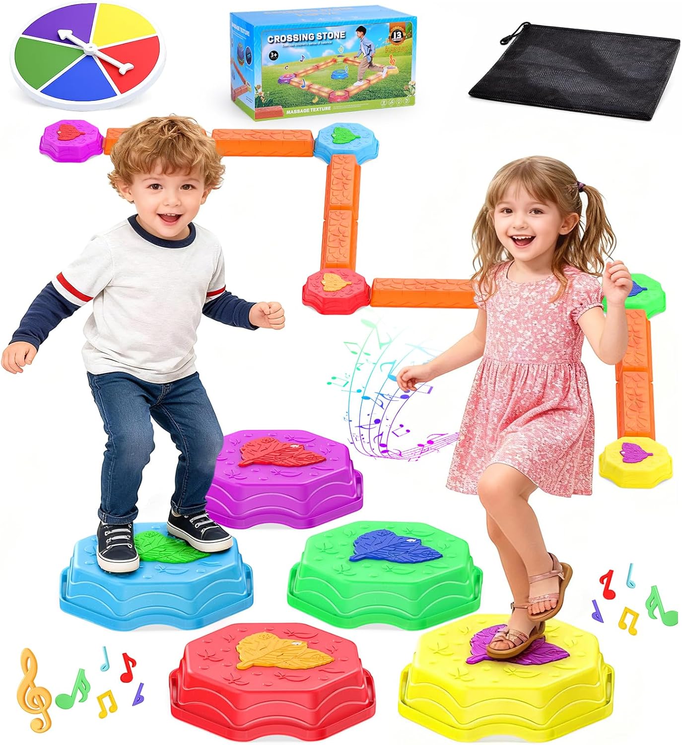 Light Up Musical Balance Beam  - Kids Outdoor Balance Beam recension och pris