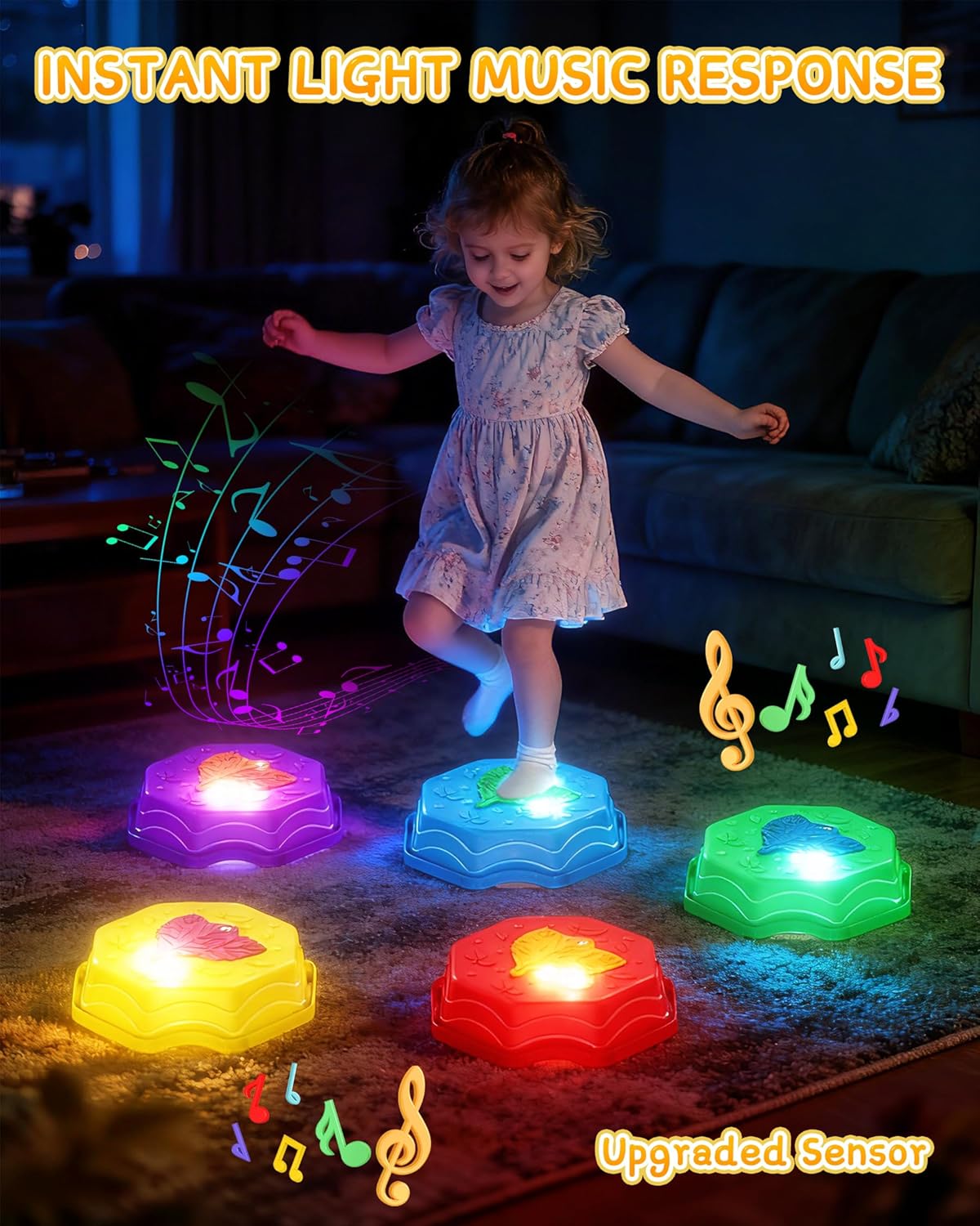 Light Up Musical Balance Beam  - Kids Outdoor Balance Beam recension och pris