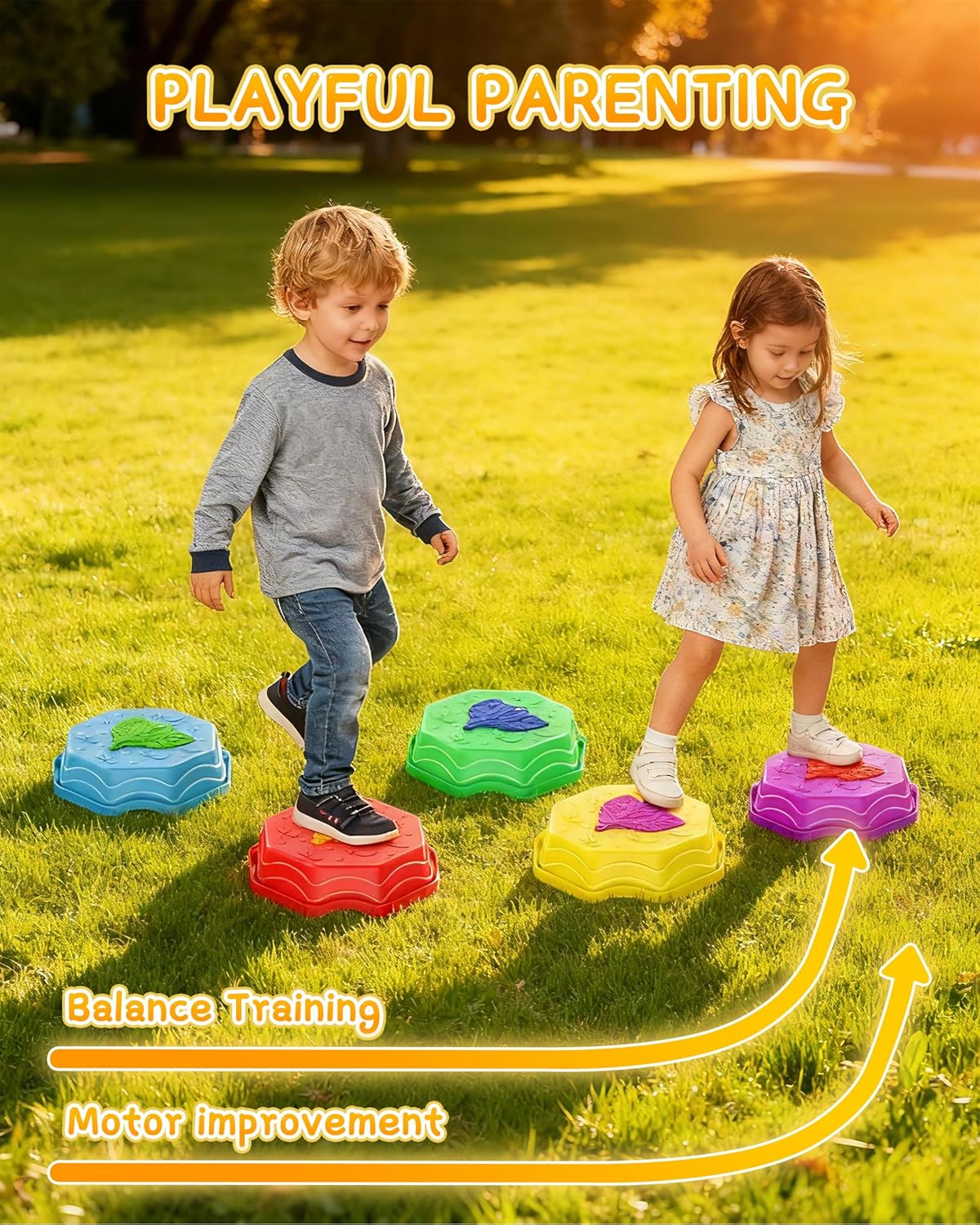 Light Up Musical Balance Beam  - Kids Outdoor Balance Beam recension och pris