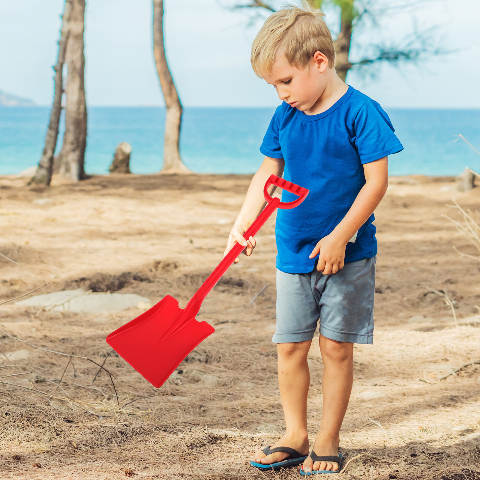 Kids Plastic Beach Shovel Digg - Kids Outdoor Yard Tools recension och pris