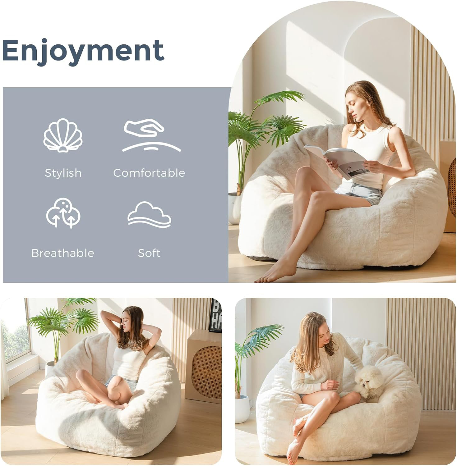 Custom Modern Style Oversized  - Kids Outdoor Bean Bag Chair recension och pris