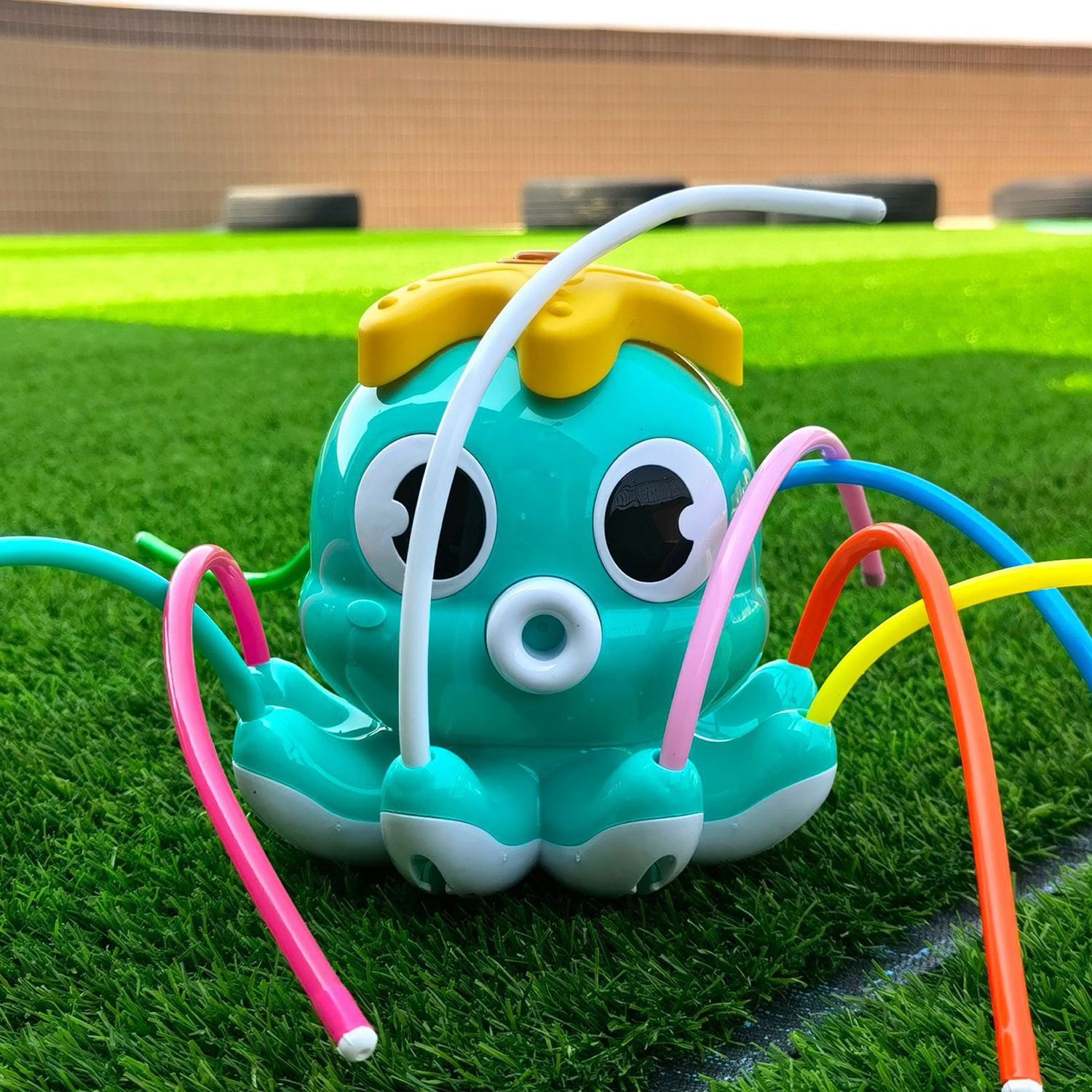 Octopus Sprinkler Water Spray  - Kids Outdoor Yard Tools recension och pris