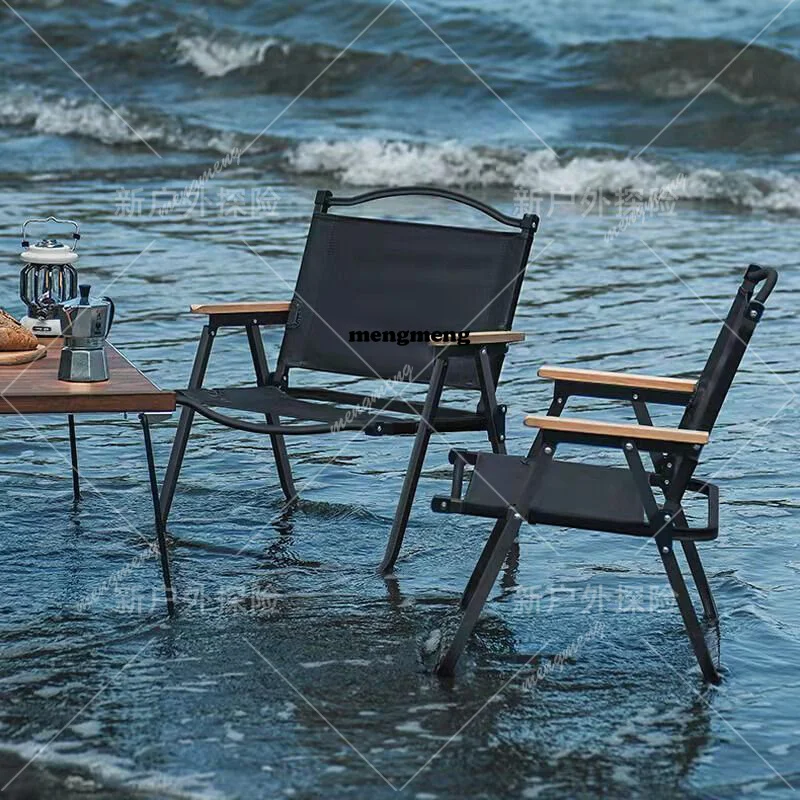 zHOutdoor Black Camping Chair  - Kids Outdoor Folding Chair recension och pris