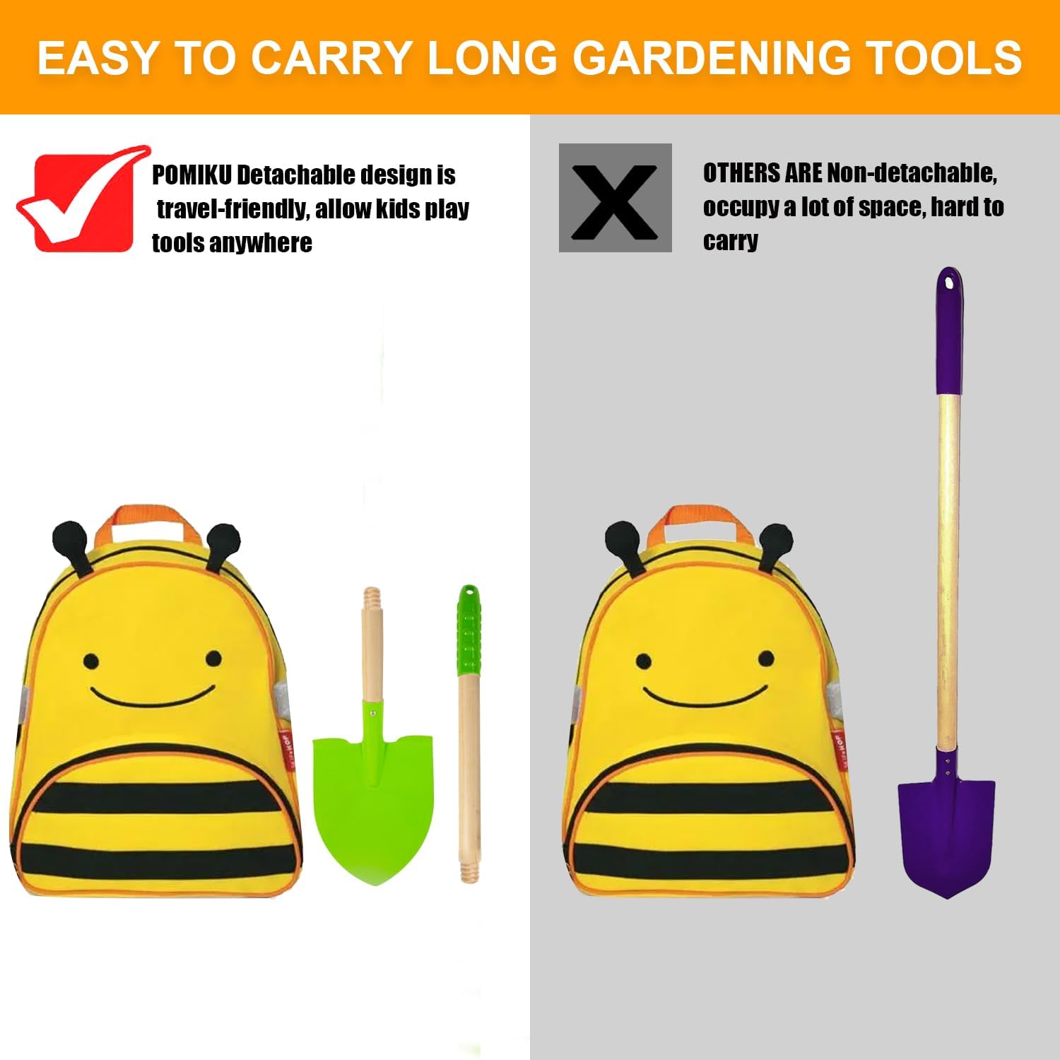 Toddler Gardening Tools, 8PCS  - Kids Outdoor Yard Tools recension och pris
