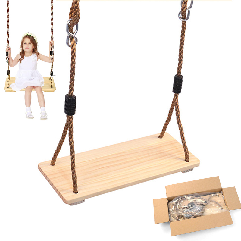 Wood Swing for Kid Outdoor Han - Kids Outdoor Bean Bag Chair recension och pris