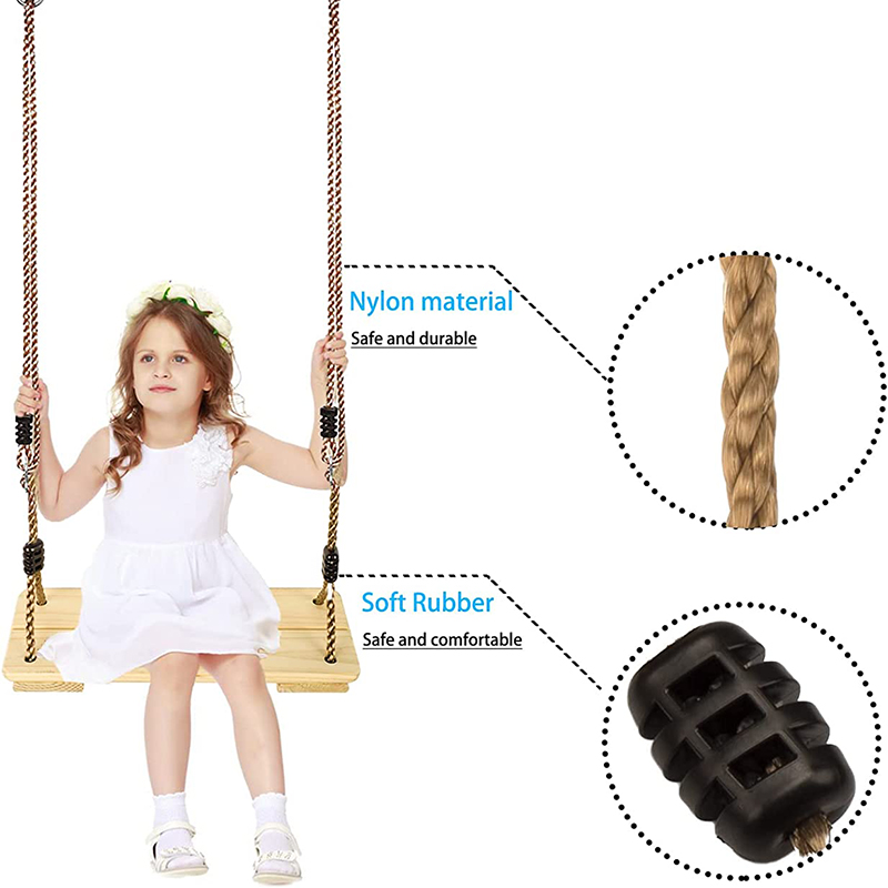 Wood Swing for Kid Outdoor Han - Kids Outdoor Bean Bag Chair recension och pris