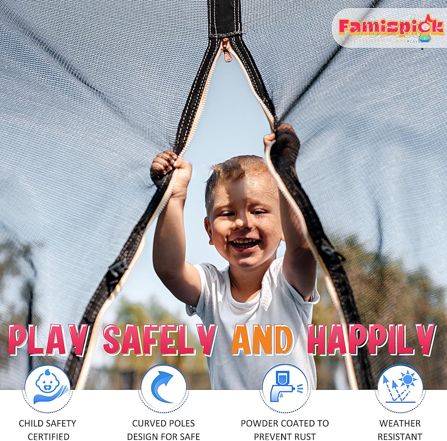 Outdoor Trampolines for Kids a - Kids Outdoor Ladder recension och pris
