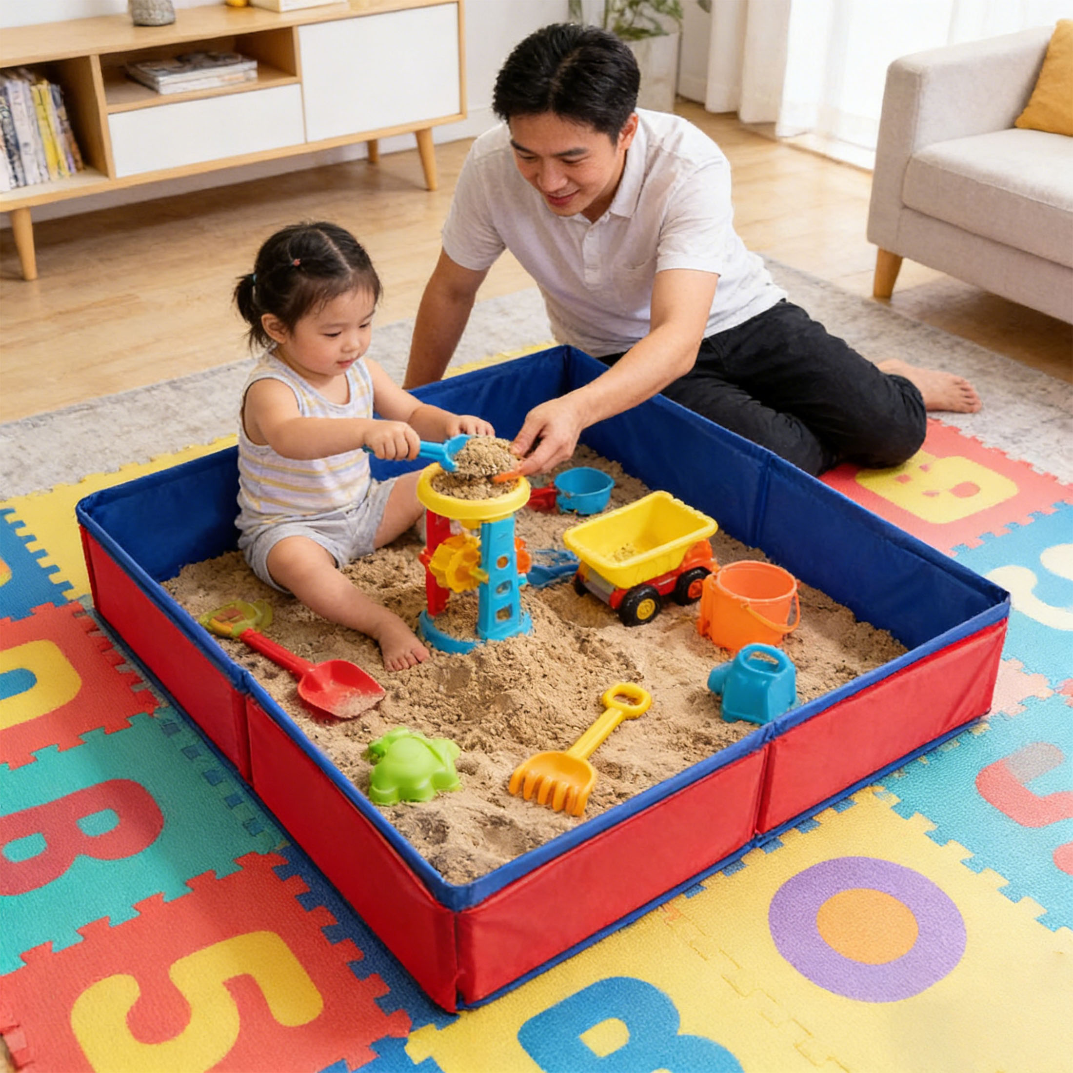 Kids Sand Table for Children B - Kids Outdoor Water Play Table recension och pris