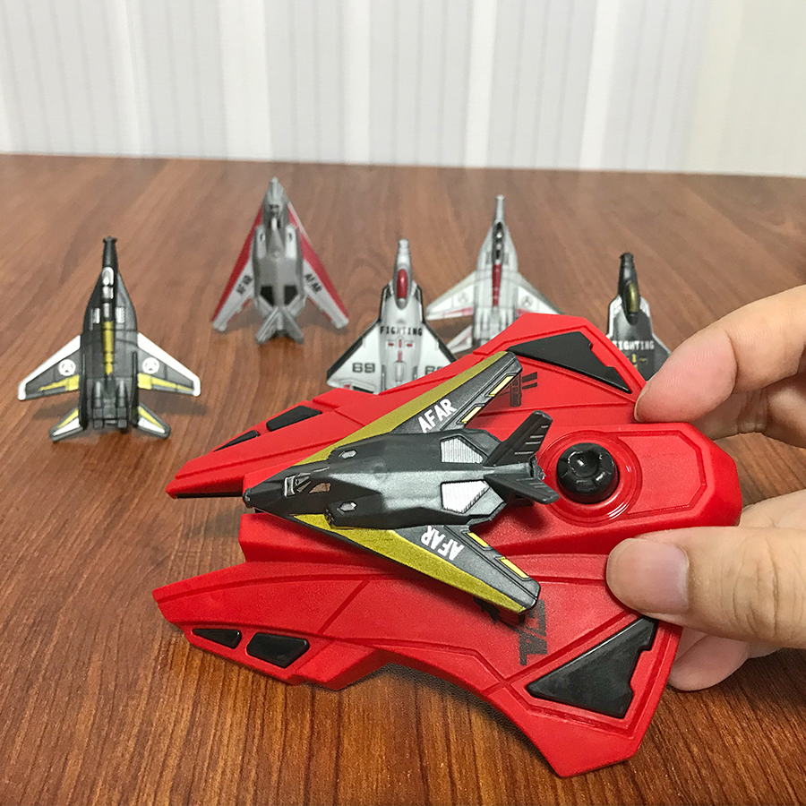 6pcs Fighter Plane Red Launche - Kids Outdoor Activities recension och pris