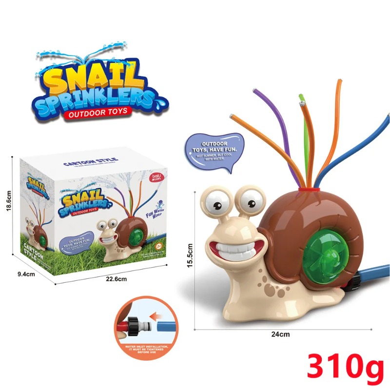 Water Spray Outdoor Toy Snail  - Kids Outdoor Yard Tools recension och pris