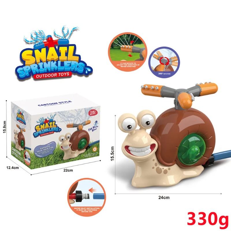 Water Spray Outdoor Toy Snail  - Kids Outdoor Yard Tools recension och pris