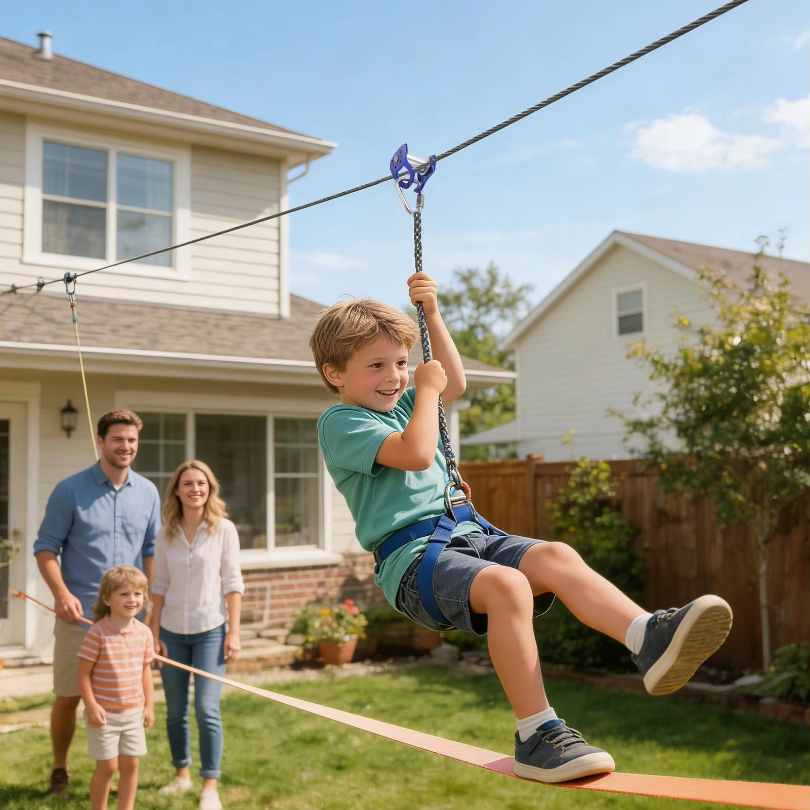 Outdoor 30 KN Zipline Pulley S - Kids Outdoor Furniture Set recension och pris