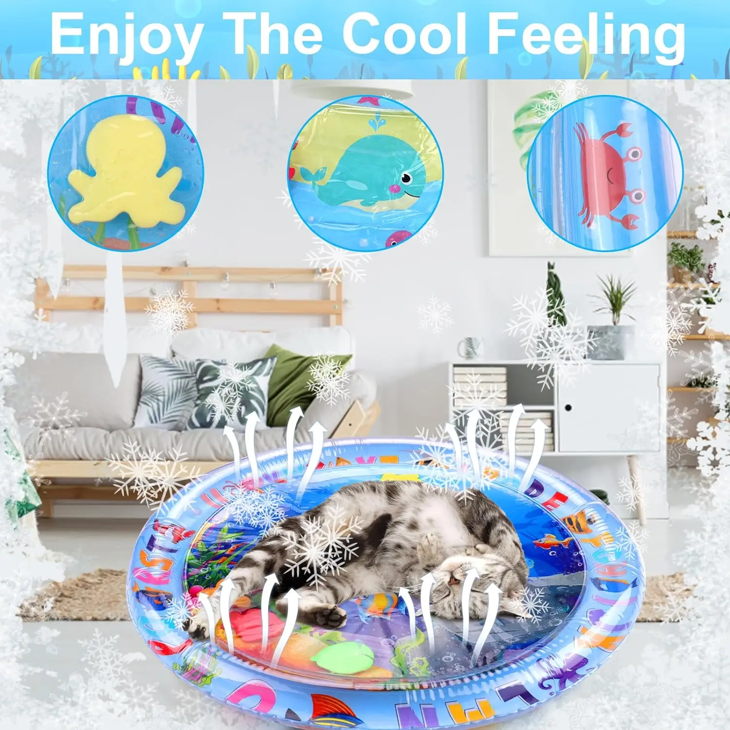 Water Sensory Play Mat Thicken - Slip Slide Water Mat recension och pris