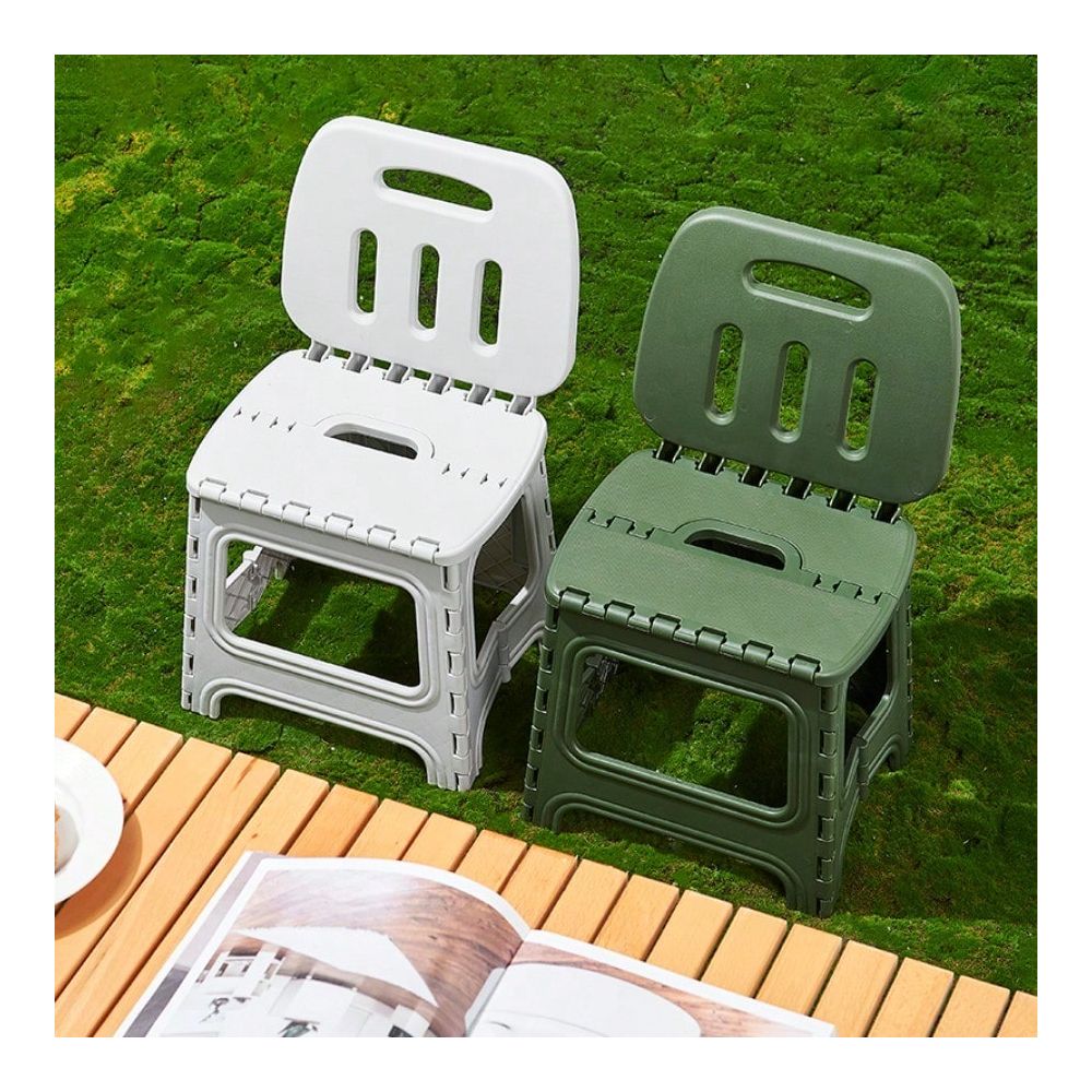 Folding Stool With Backrest, S - Kids Outdoor Folding Chair recension och pris