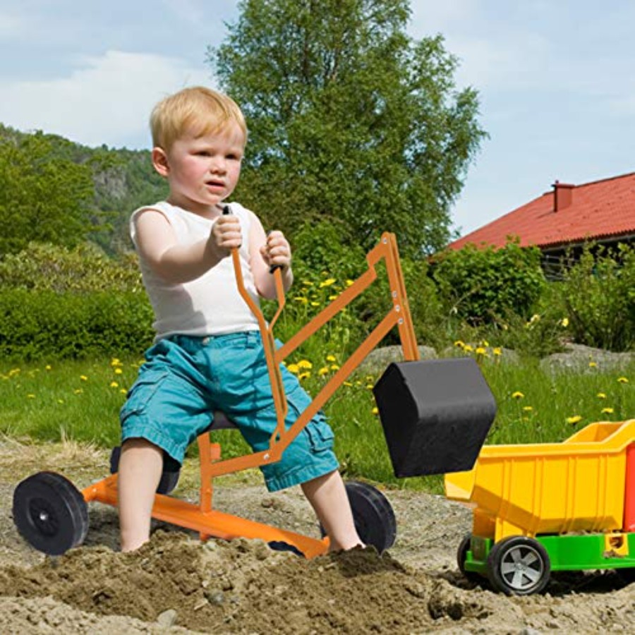 Outdoor sand digger toy for ki - Kids Outdoor Ride On recension och pris
