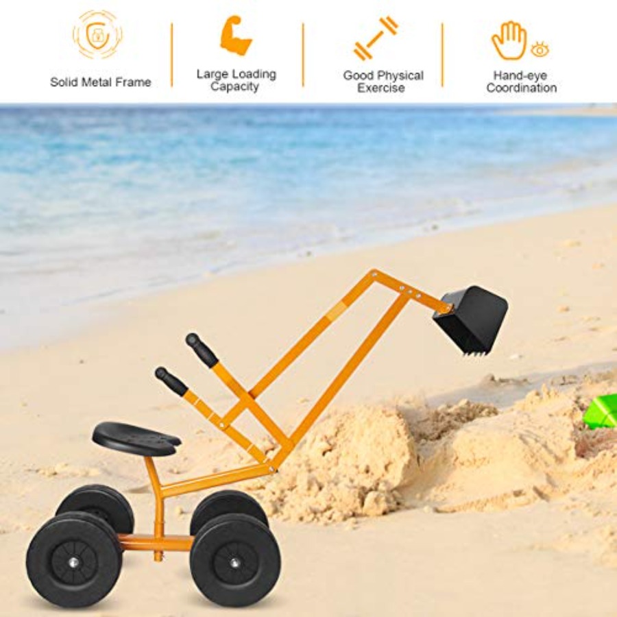 Outdoor sand digger toy for ki - Kids Outdoor Ride On recension och pris