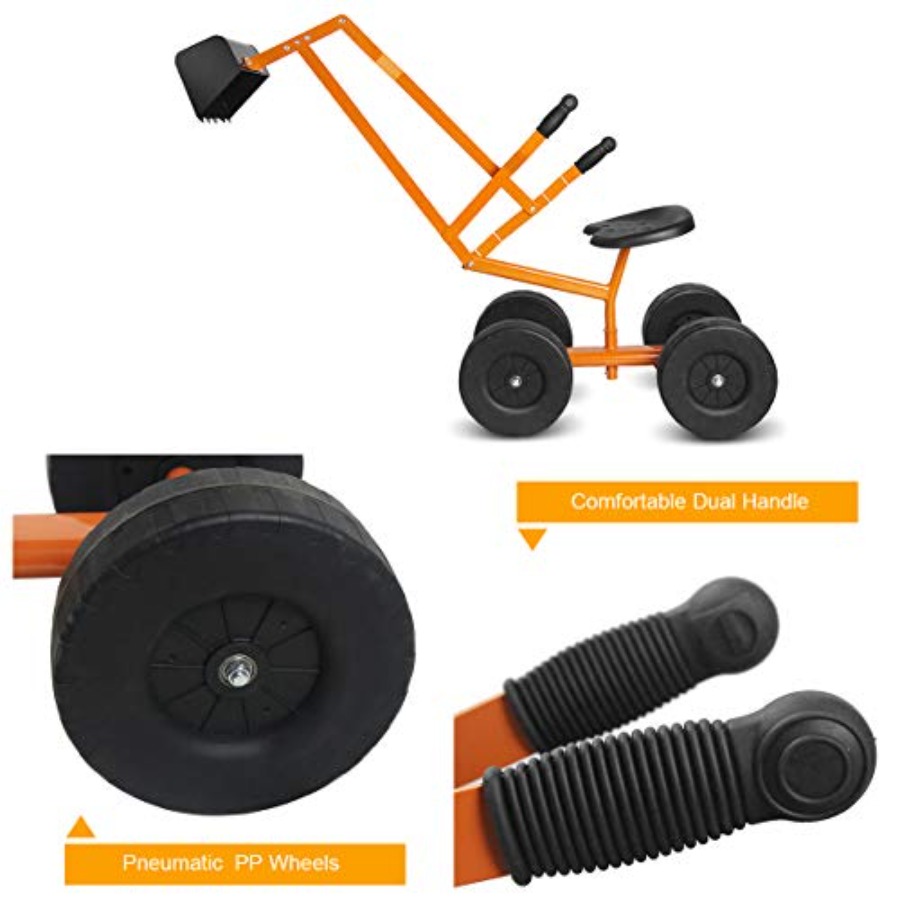 Outdoor sand digger toy for ki - Kids Outdoor Ride On recension och pris
