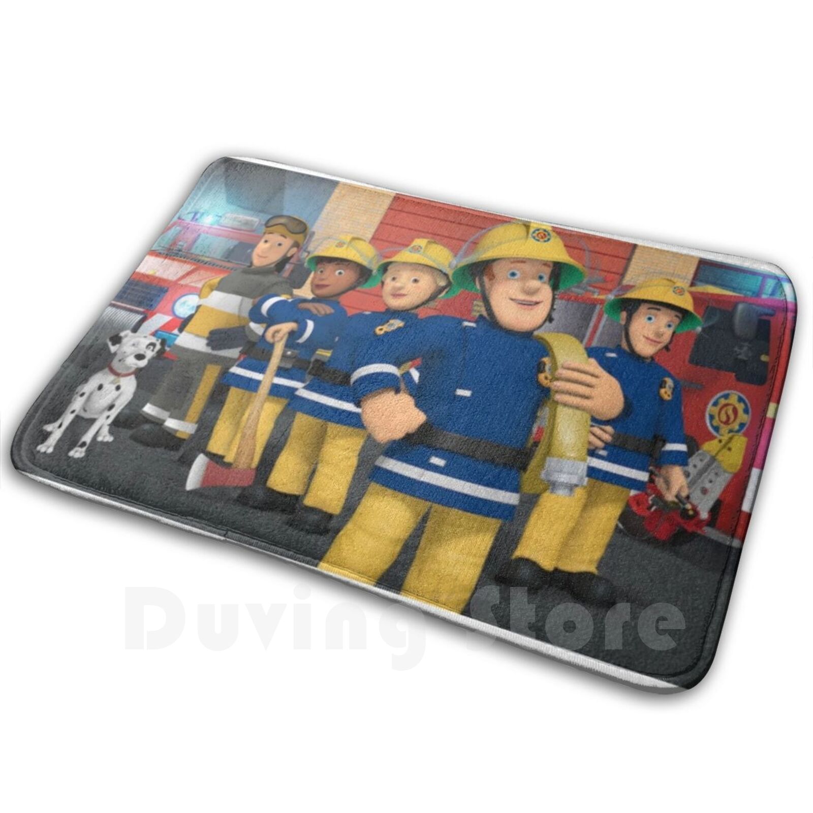 Fireman Sam Design Carpet Mat  - Kids Outdoor Floor Cushions recension och pris