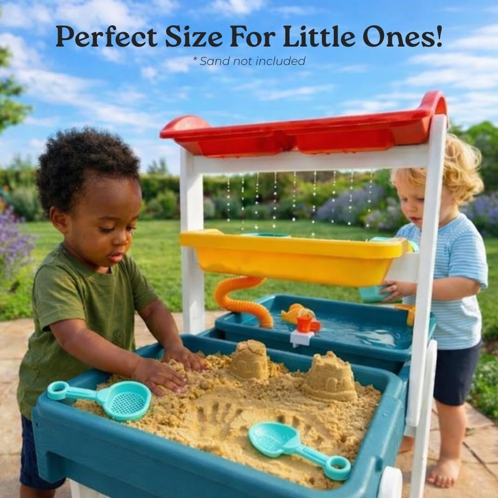 Little Acorn, Water Table or T - Kids Outdoor Water Play Table recension och pris