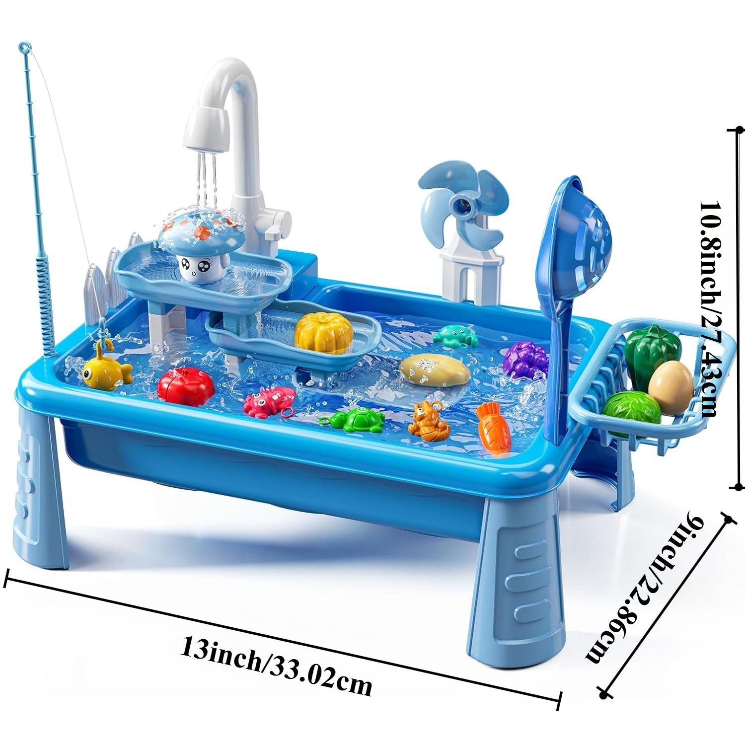 Water Table Play Sink Toy for  - Kids Outdoor Water Play Table recension och pris