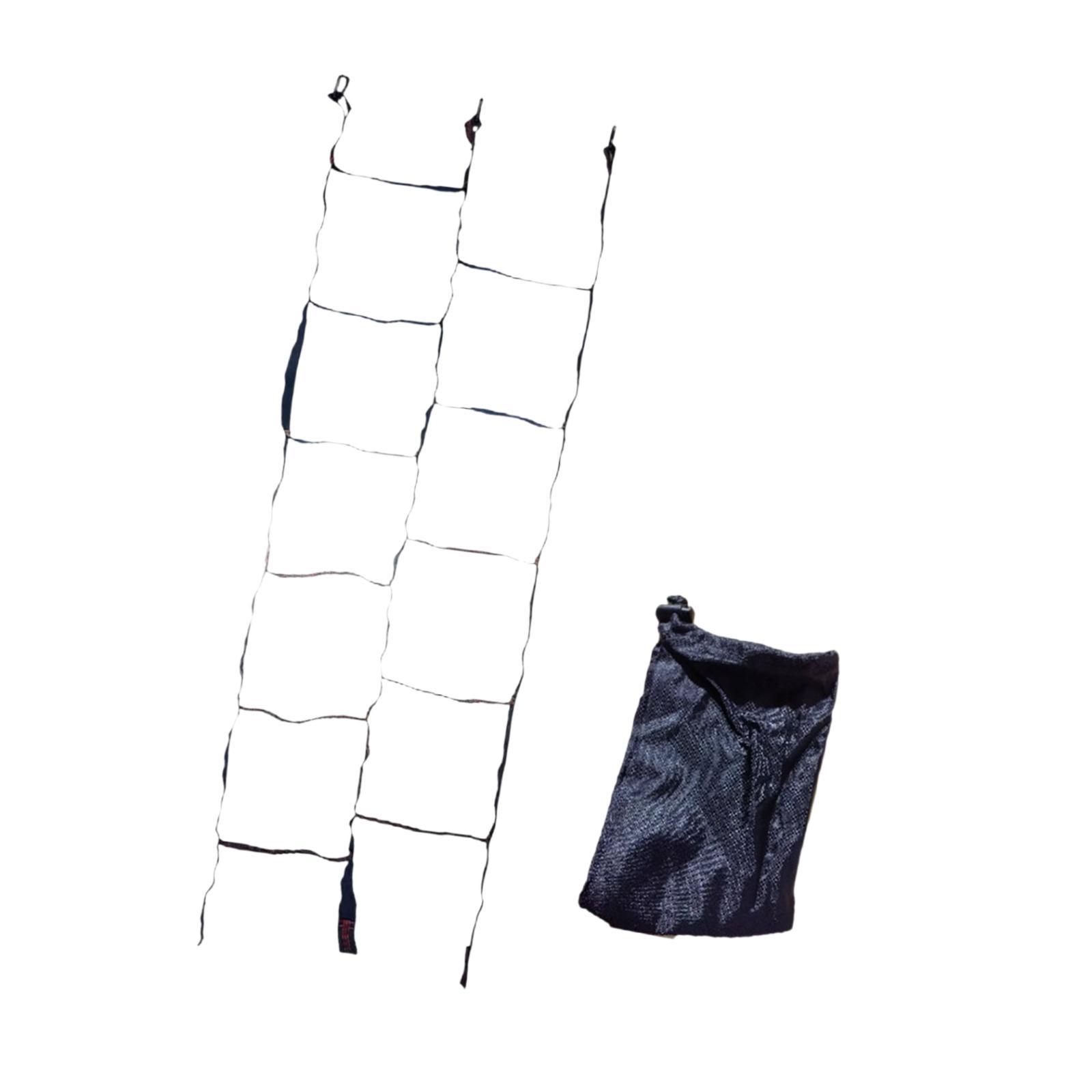 Double Rows Climbing Rope Ladd - Kids Outdoor Ladder recension och pris