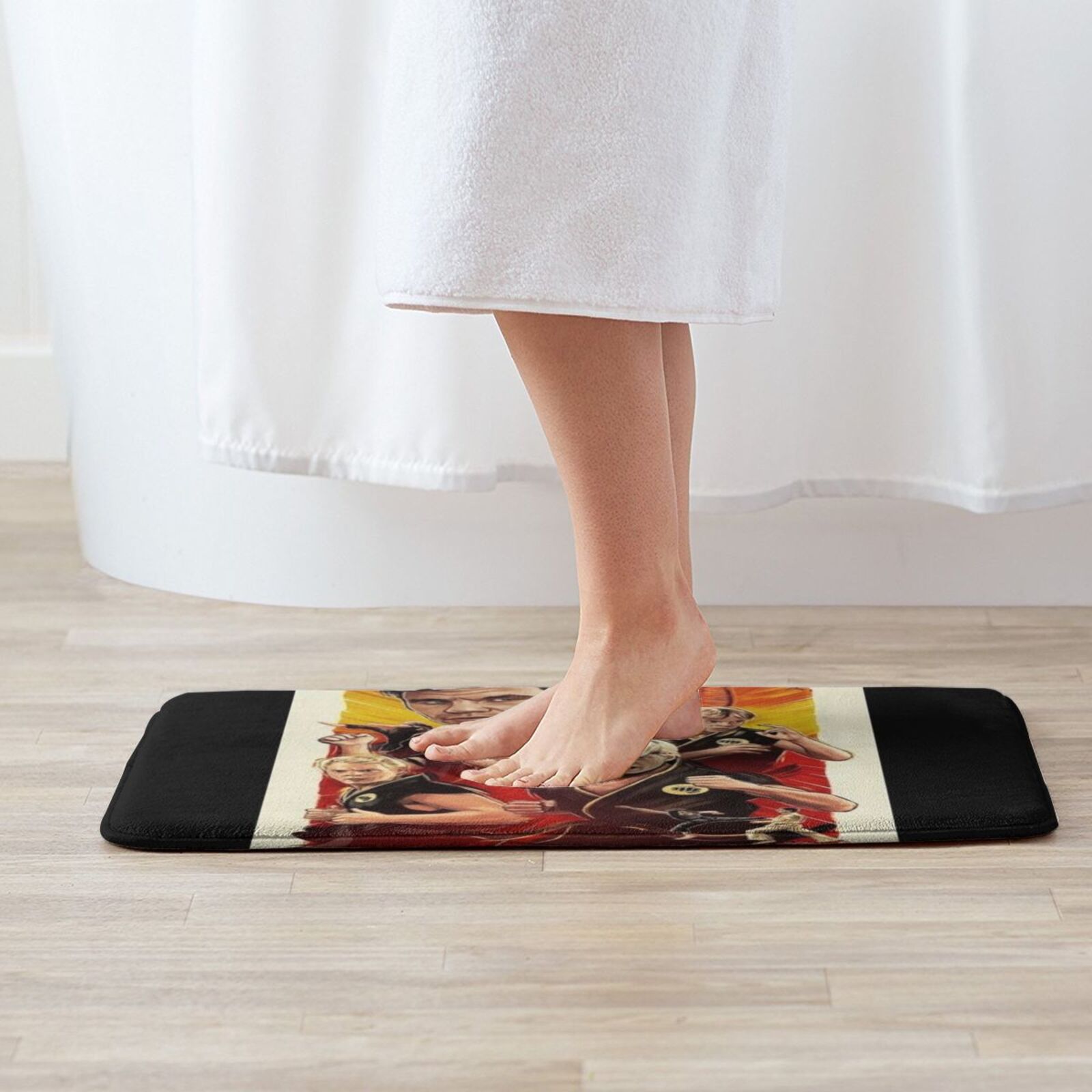 80s Martial Arts Movie Carpet  - Kids Outdoor Floor Cushions recension och pris