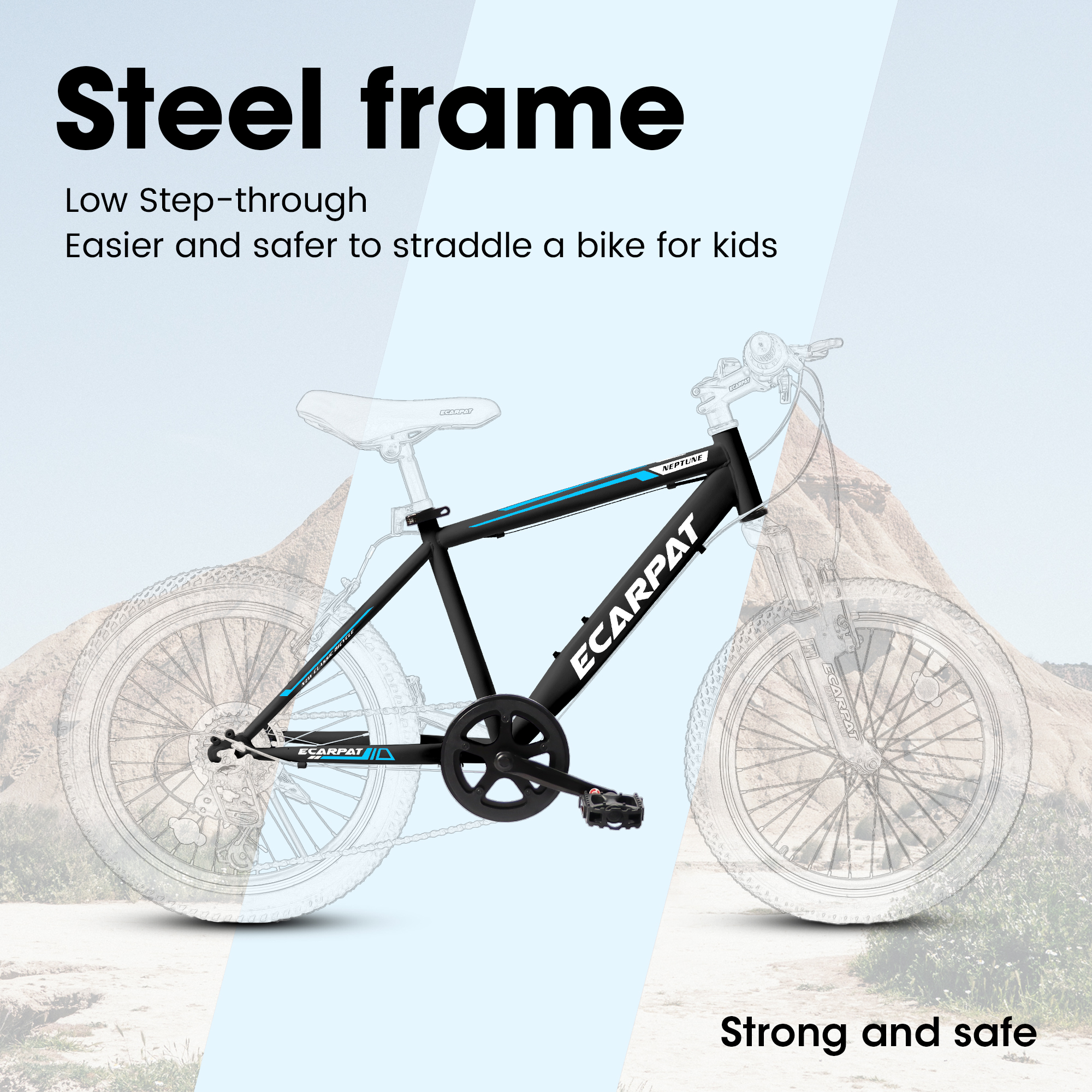 Kids Bike with Lightweight Fra - Kids Outdoor Ride On recension och pris