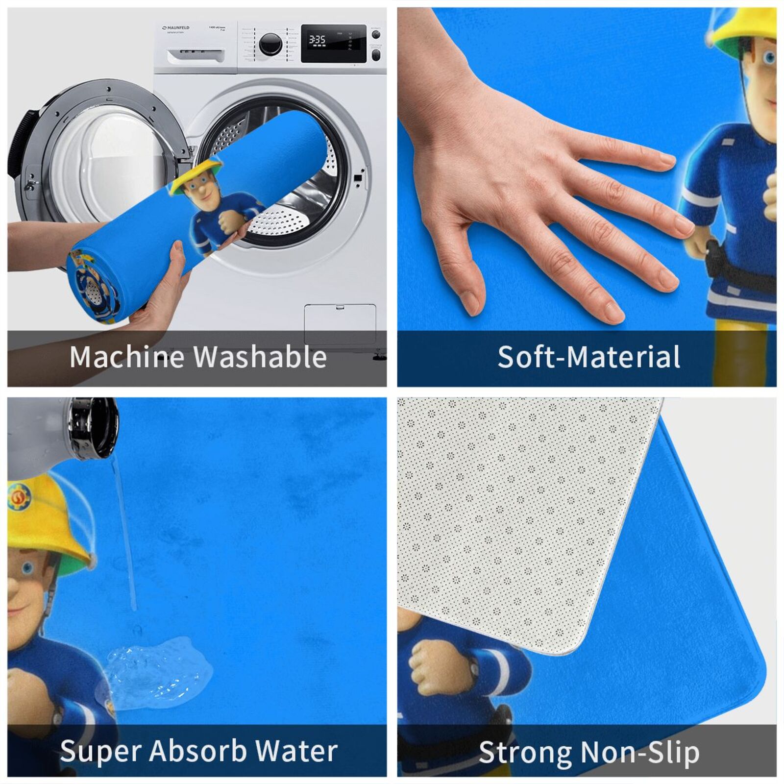 Fireman Sam Is Come Kids Cloth - Kids Outdoor Floor Cushions recension och pris