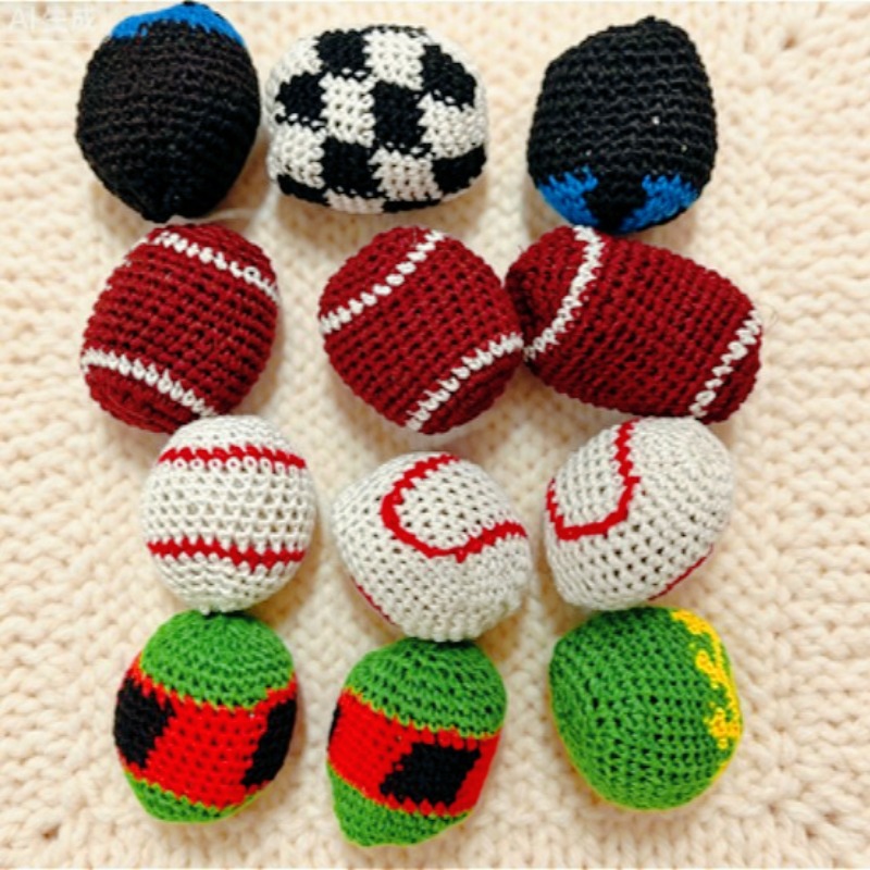 Handmade Footbag Set Soft & Du - Kids Outdoor Lounge Set recension och pris