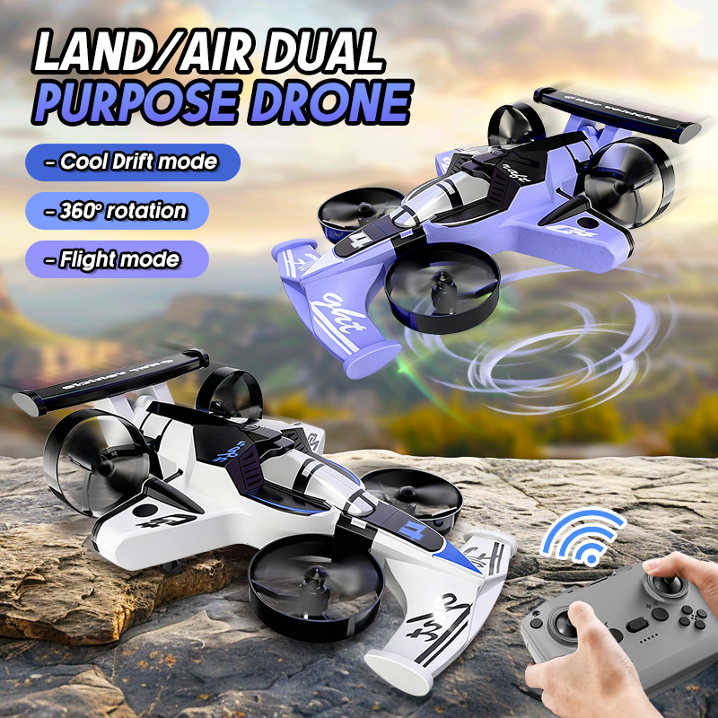 2in1 Mini Drone Air-Ground Fly - Kids Outdoor Car recension och pris