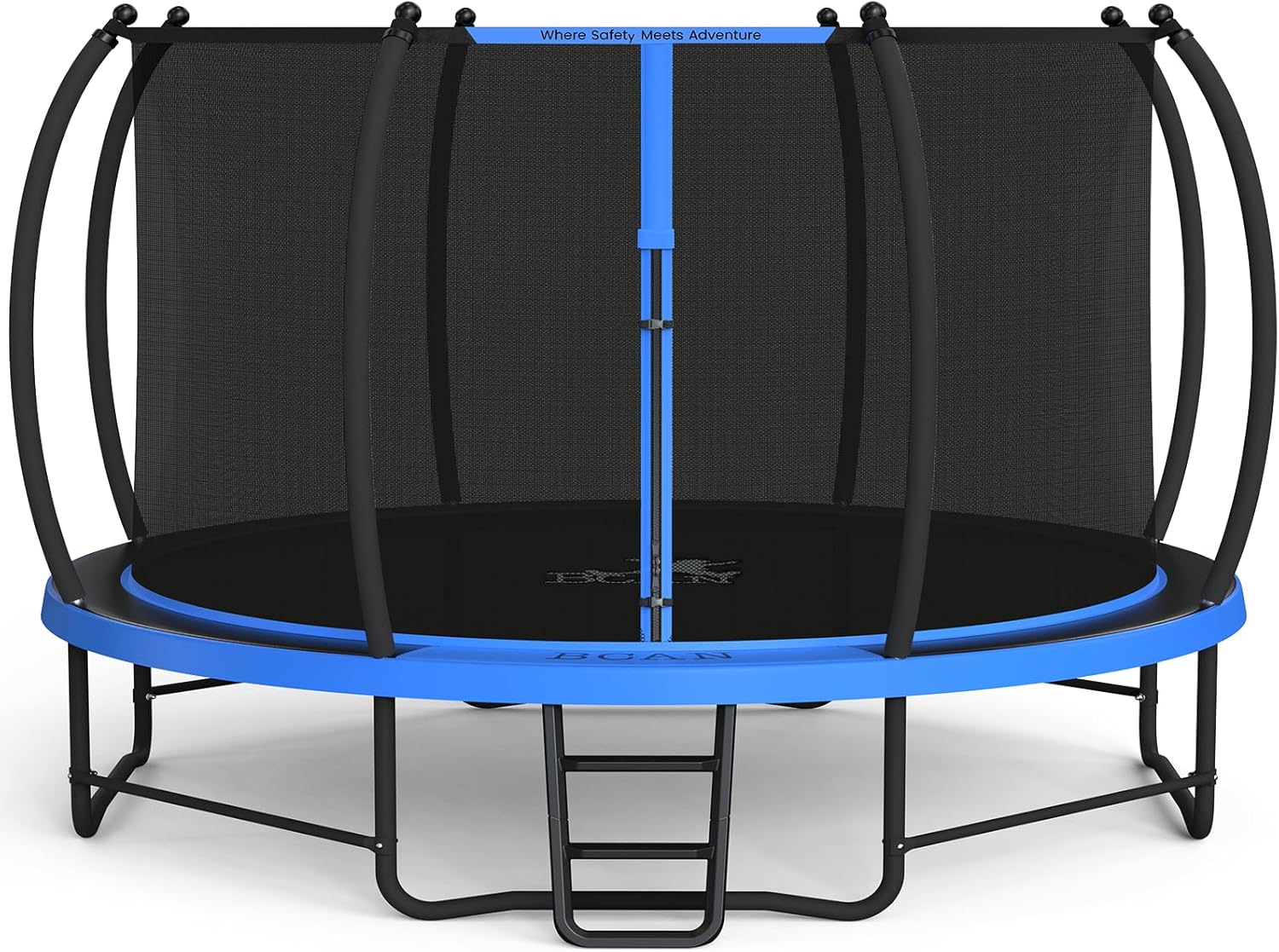 14FT Blue Recreational Trampol - Kids Outdoor Ladder recension och pris