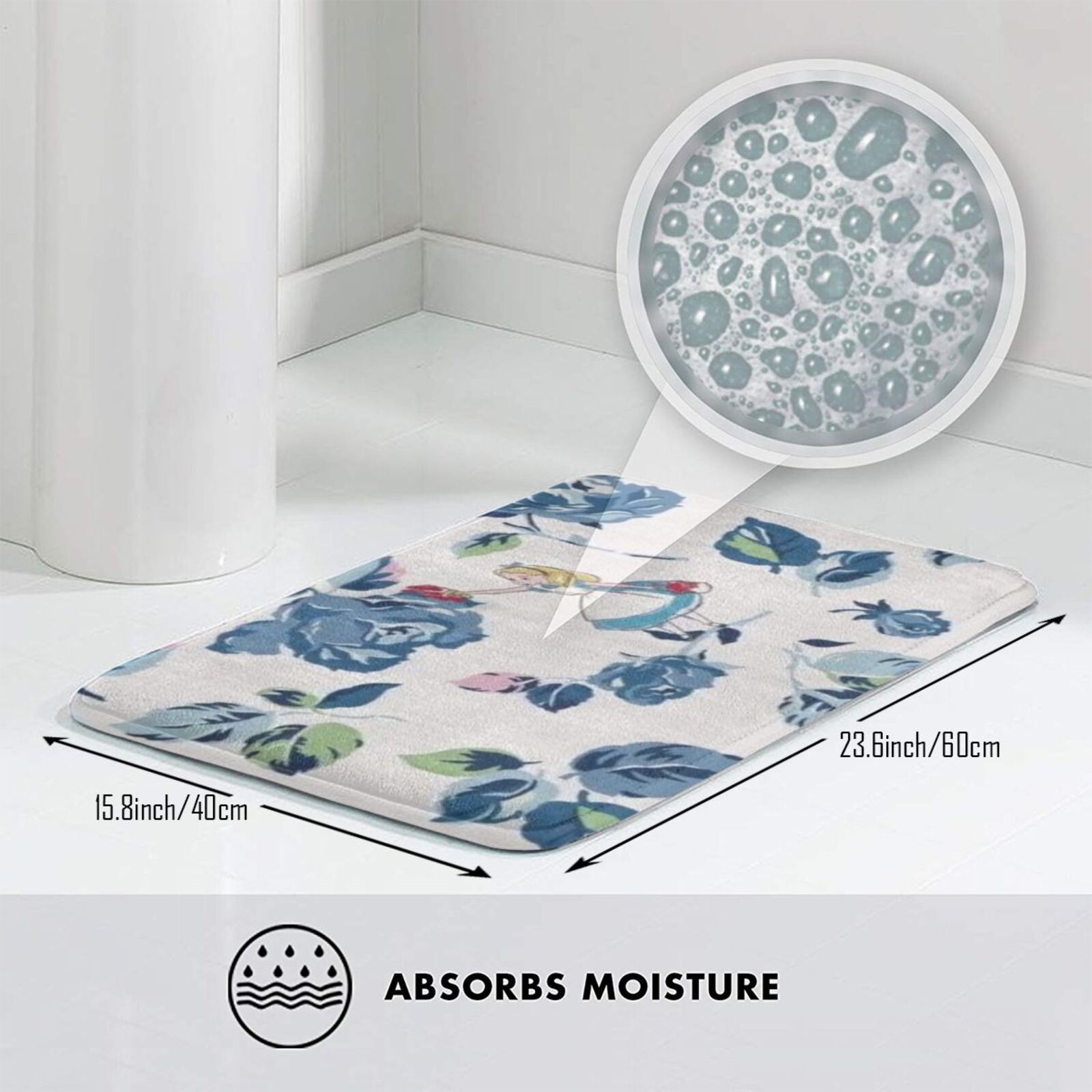 Alice Soft Non-Slip Mat Rug Ca - Kids Outdoor Floor Cushions recension och pris