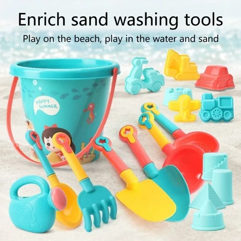 Children Sand Toys 18PCS Summe - Kids Outdoor Mud Kitchen recension och pris