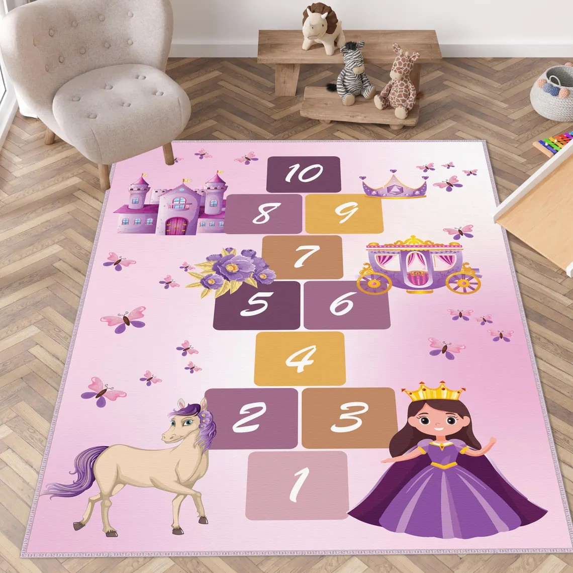 Hopscotch Kids Carpets Play Ma - Kids Outdoor Lounge Set recension och pris