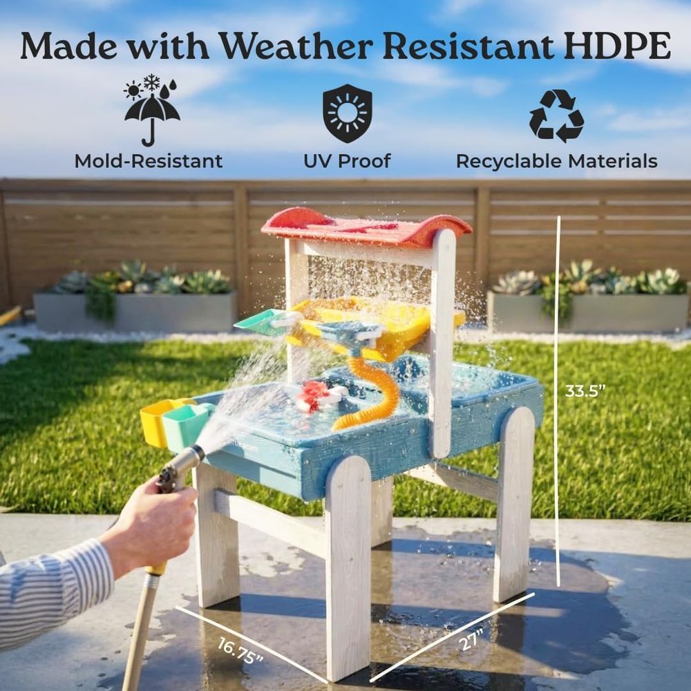 Little Acorn, Water Table or T - Kids Outdoor Sensory Table recension och pris