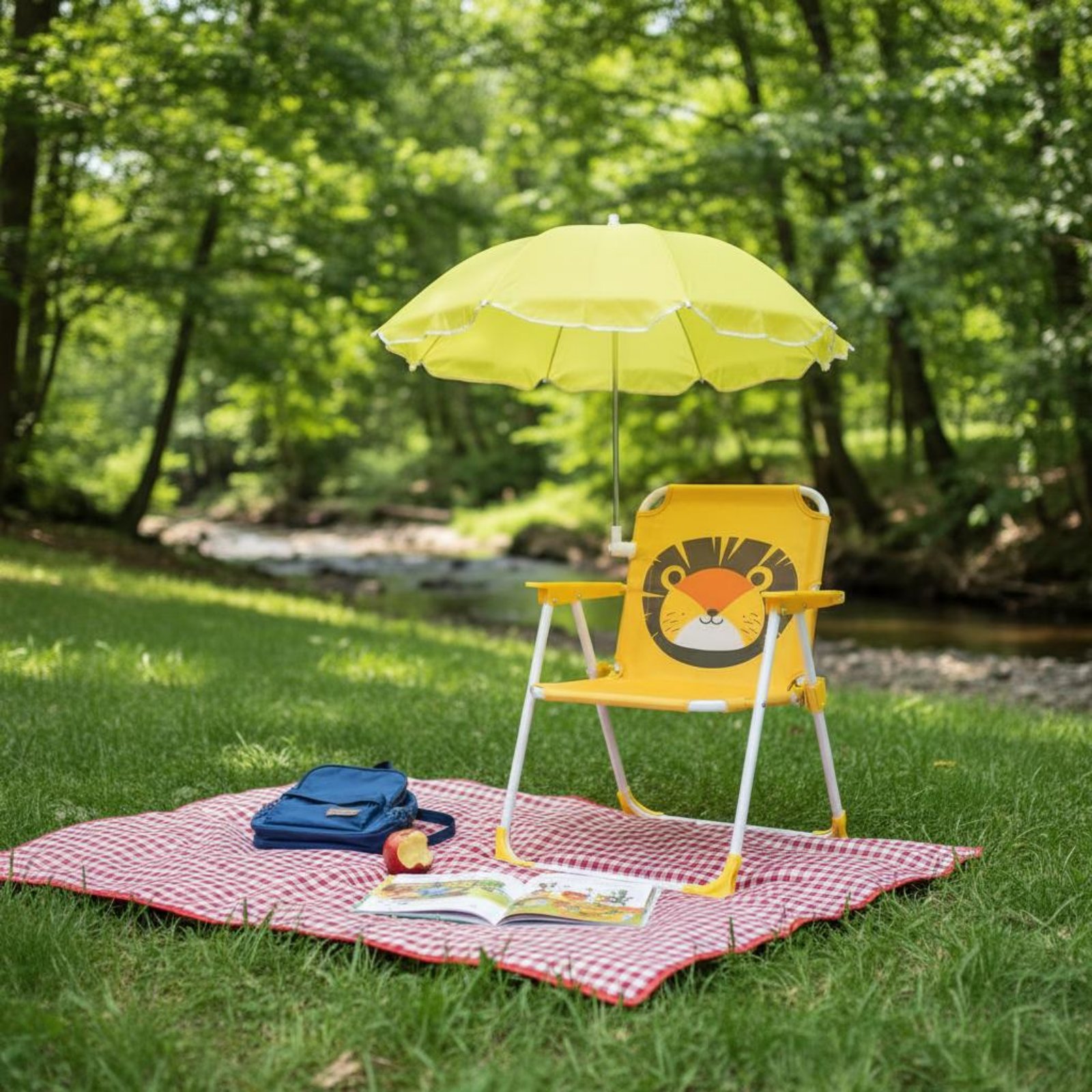 Children's Portable Chair with - Kids Outdoor Folding Chair recension och pris