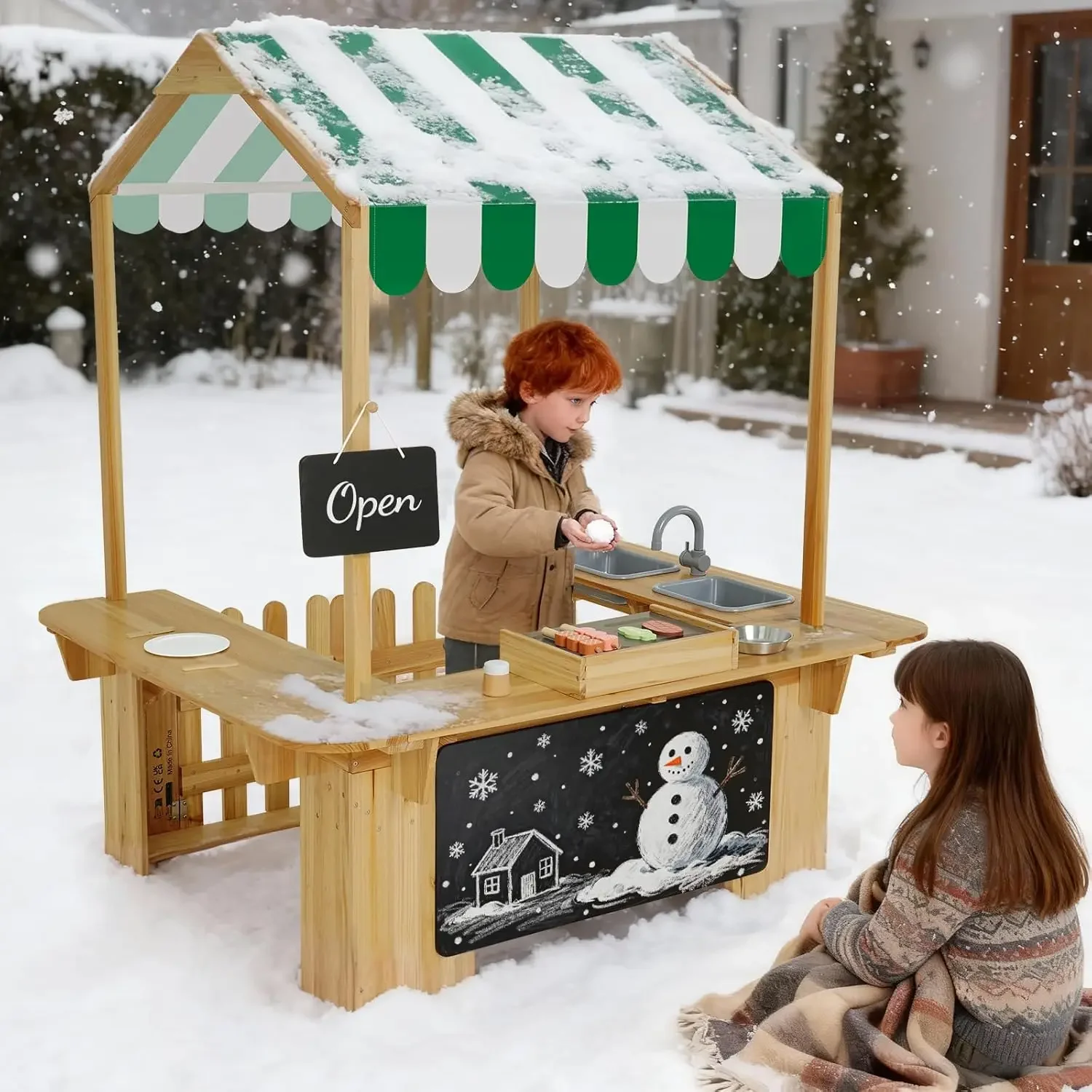Kids Outdoor Playhouse, Mud Ki - Kids Outdoor Mud Kitchen recension och pris
