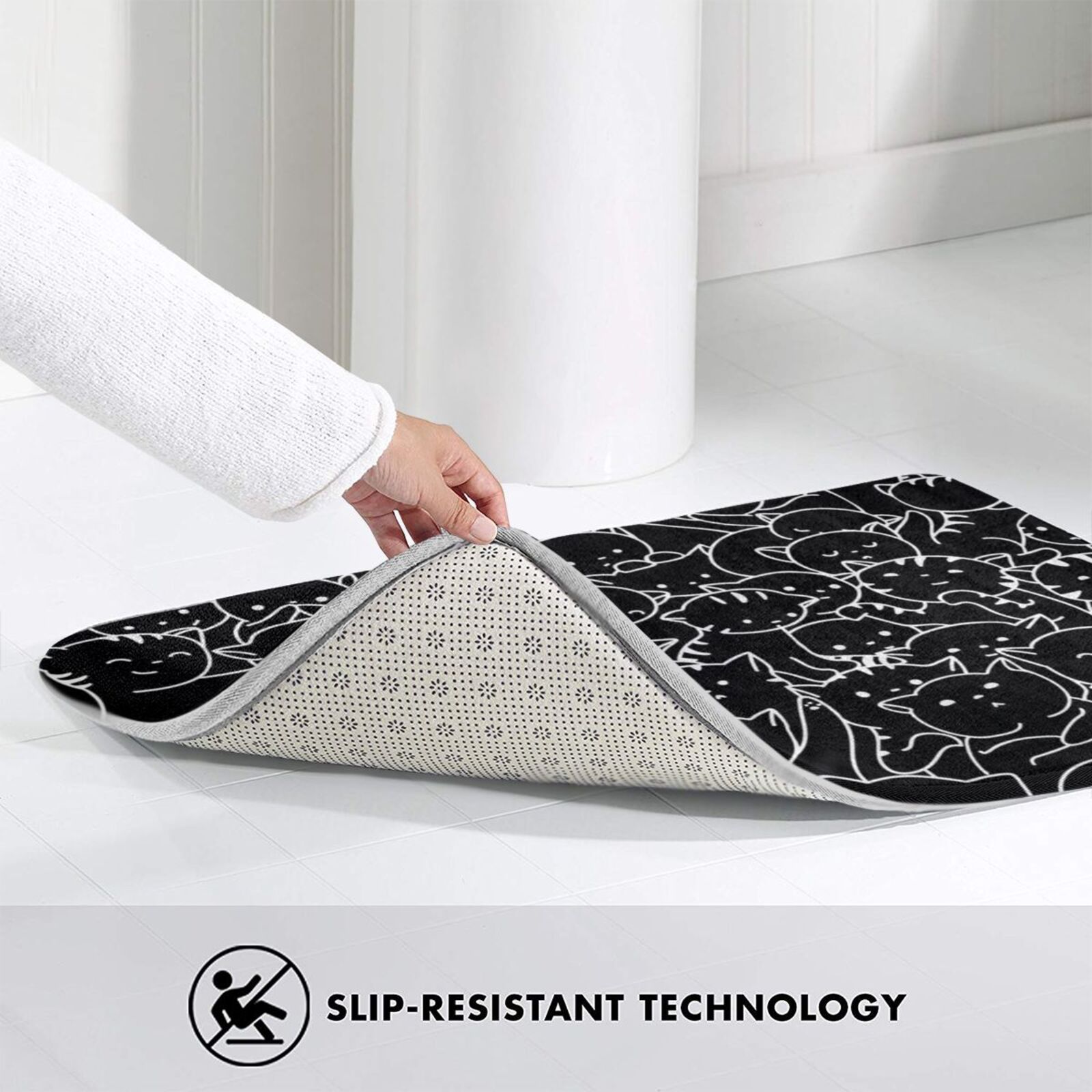 Cute Kitties Soft Non-Slip Mat - Kids Outdoor Floor Cushions recension och pris
