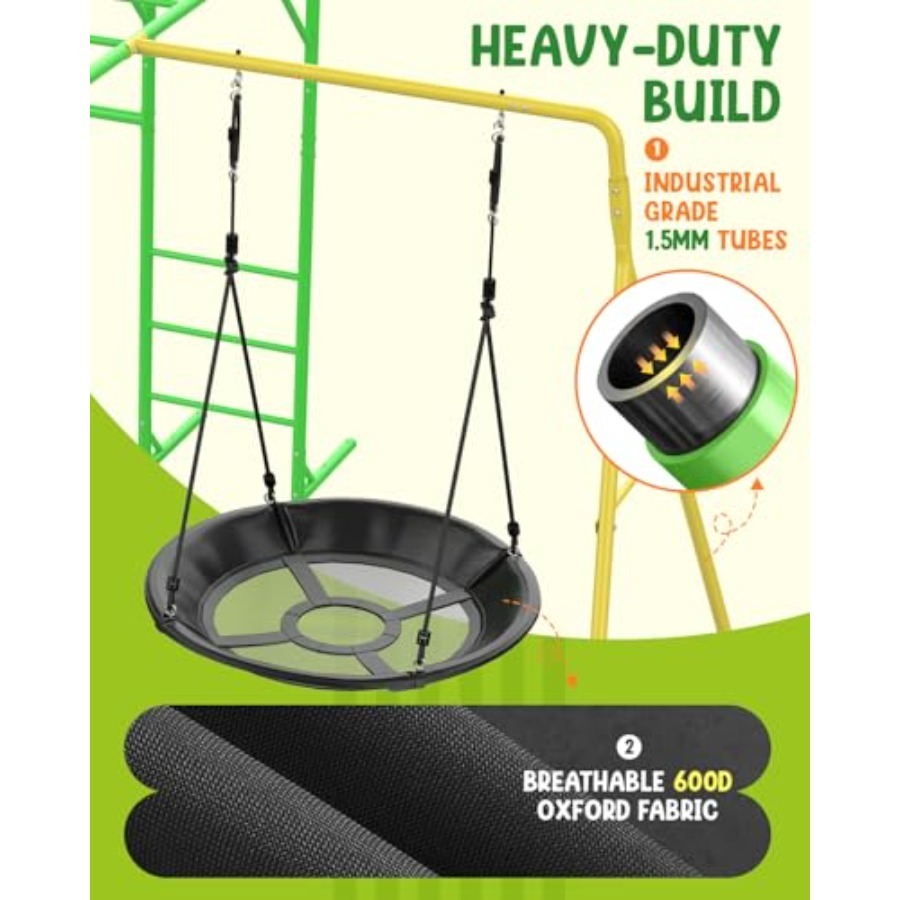 Monkey Bars Set for Backyard w - Kids Outdoor Furniture Set recension och pris