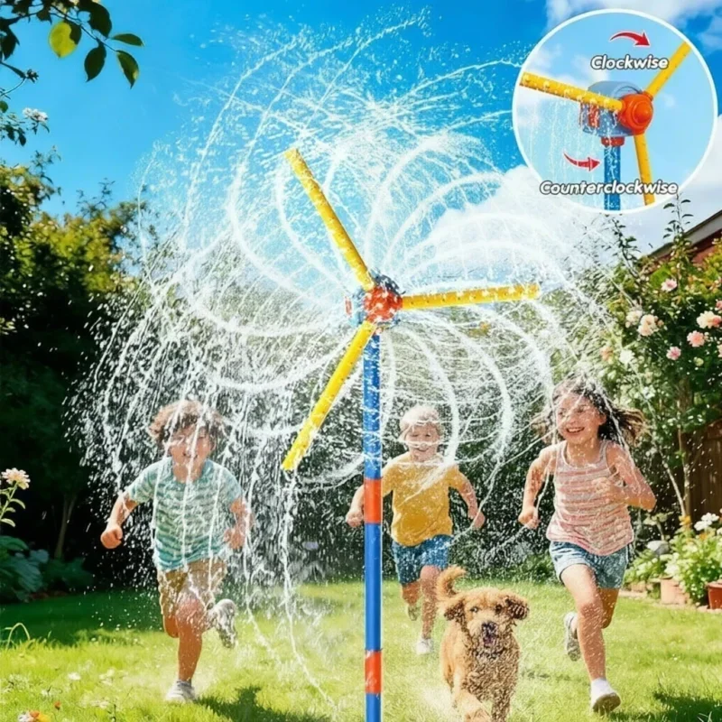 Windmill Water Sprinkler Garde - Kids Outdoor Yard Tools recension och pris